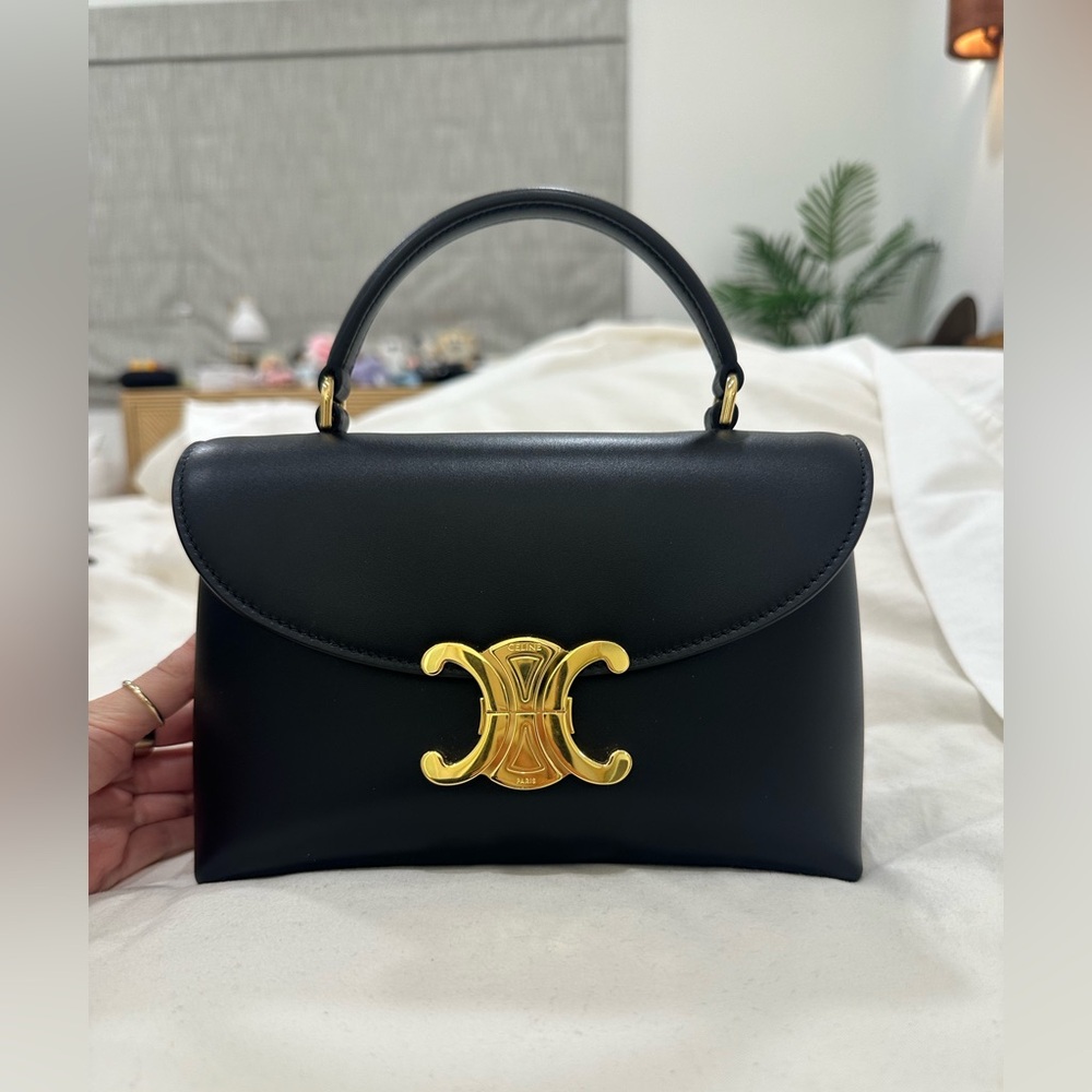 CELINE Black Teen Nino in Smooth Satinated Calfskin